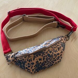 Marine layer Leopard Fanny pack